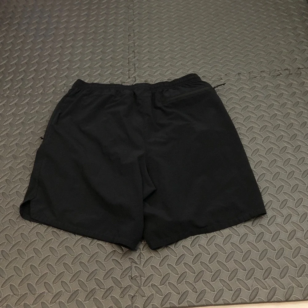 Patagonia Nine Trails Shorts Mens L Black Running Athletic 57601